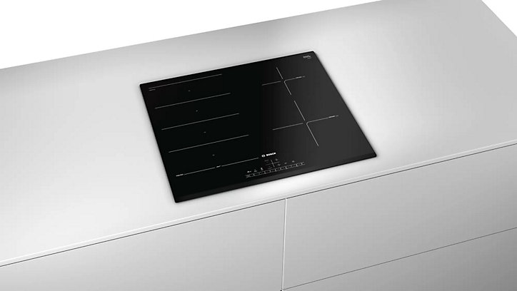 Plaque de cuisson à induction Bosch PXE631FC1E 60 cm, 4 foyers