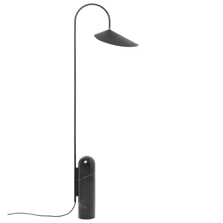 Ferm Living Arum vloerlamp zwart