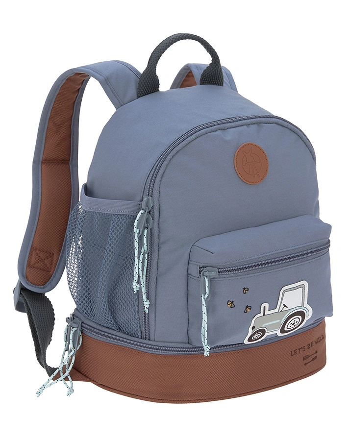 Kinderrucksack ADVENTURE – TRACTOR (24x27x15) in blau