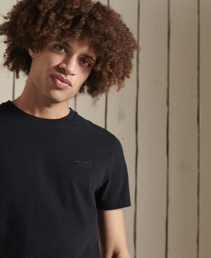 Superdry VINTAGE LOGO EMB TEE Black black