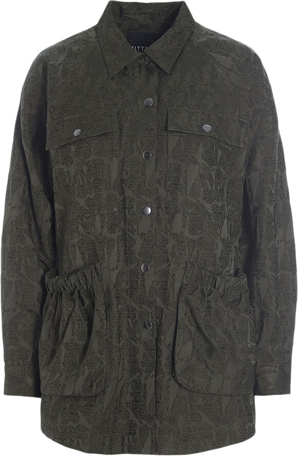Bitte Kai Rand Jacquard stretch Deep forest