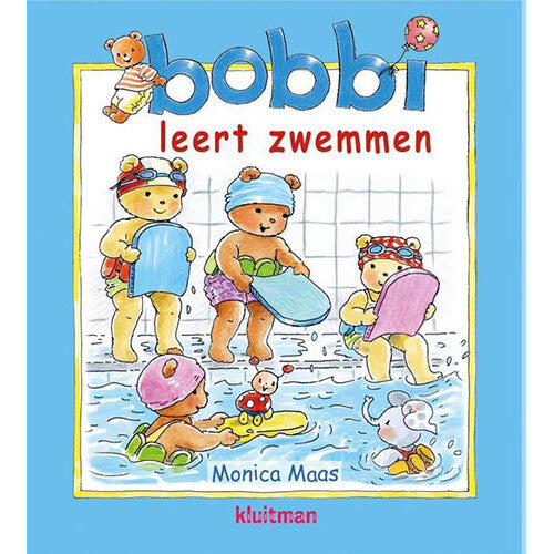 Uitgeverij kluitman bobbi leert zwemmen