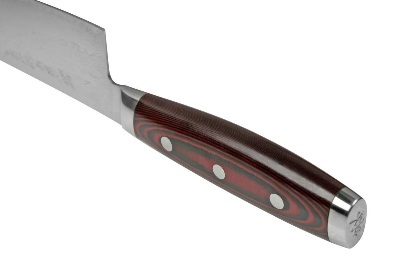 Yaxell Super Gou 37100, 161-laags damaststaal koksmes, 20 cm