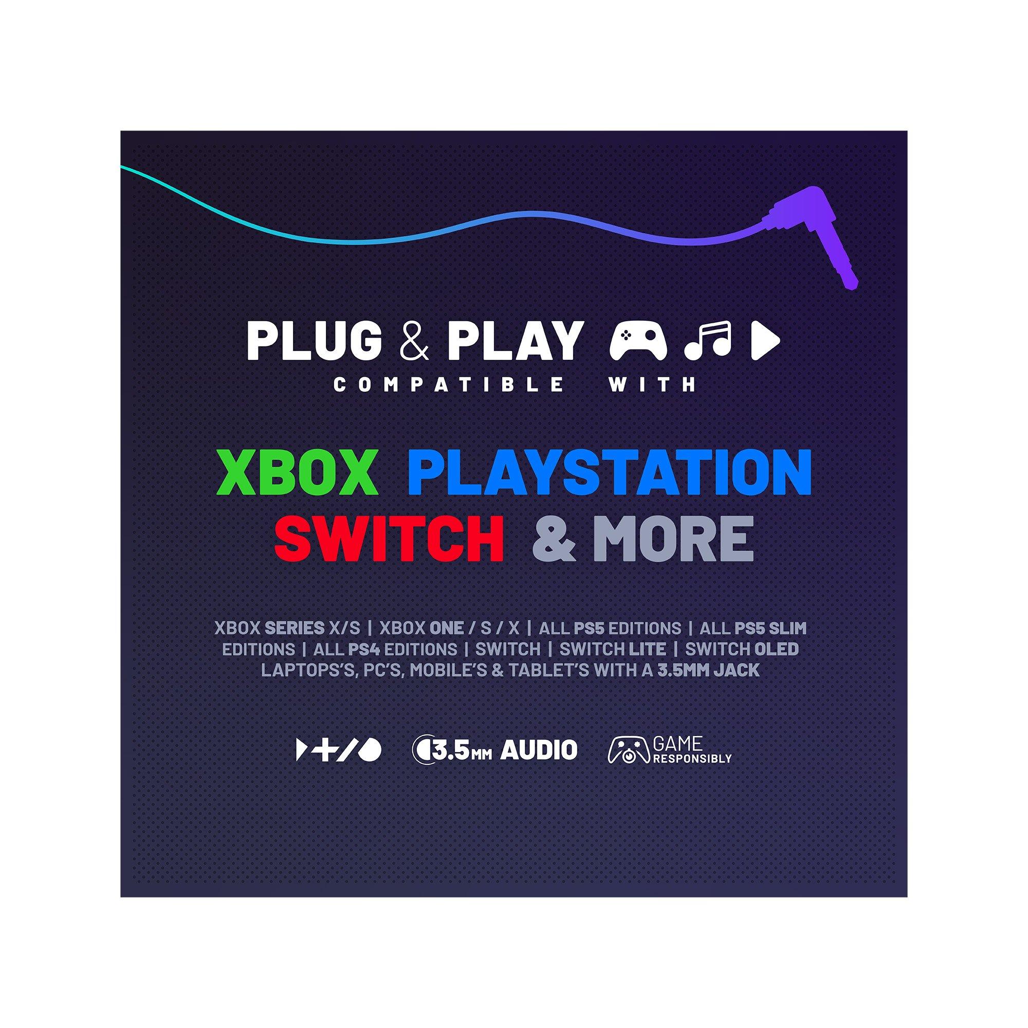 Stealth GAME PANTHER Gaming Headset PS4 PS5 XBOX Switch And PC Blush