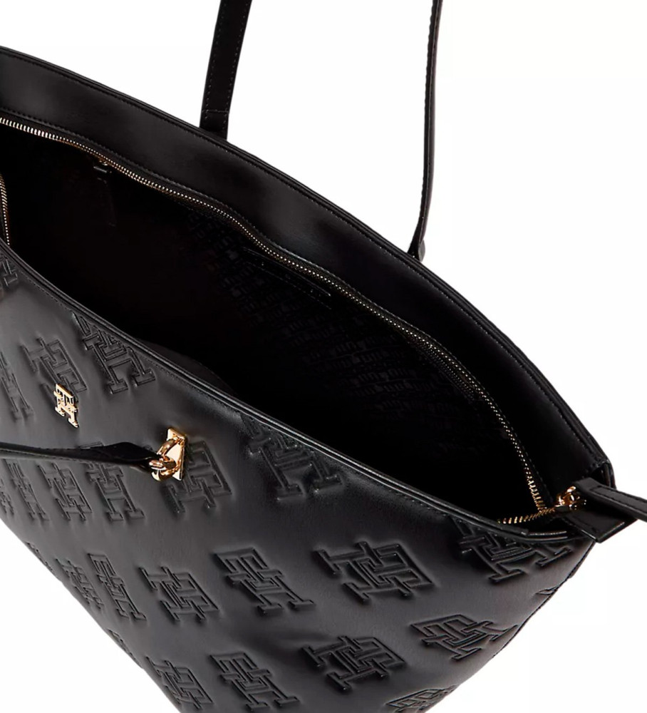 Bolsa Tommy Hilfiger Refined preta