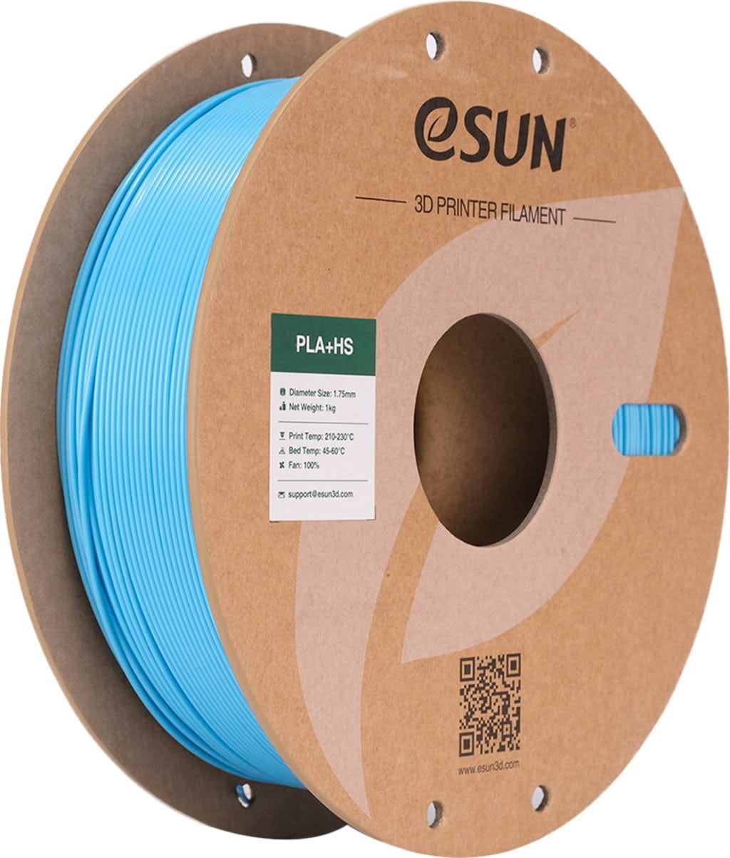 eSUN  PLA+HS Space Blue, 1,75 mm / 1000 g    PLA-Filament für den Hochgeschwindigkeitsdruck
