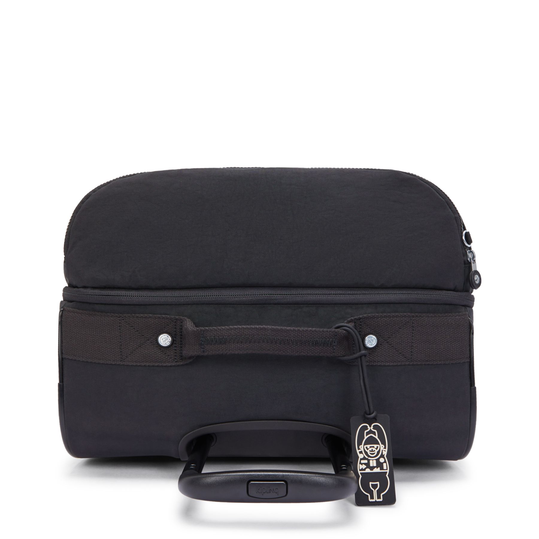 AVIANA M Valise à roulettes de taille moyenne avec sangles ajustables - Black Noir