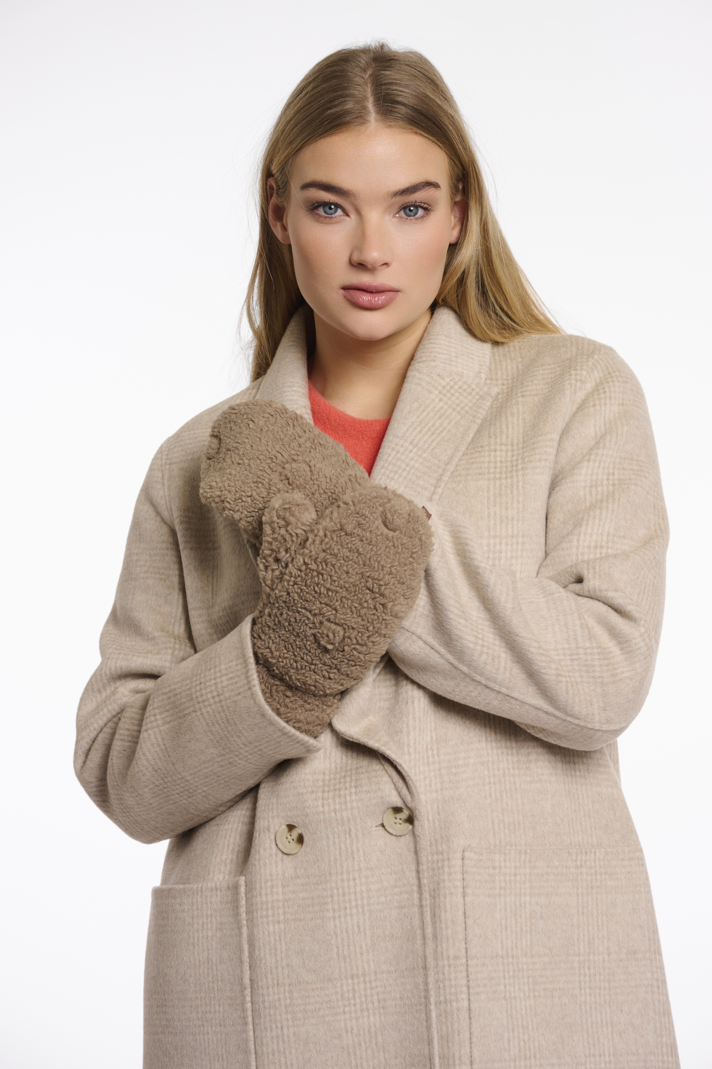 Rino & Pelle - Aleida Teddy Gloves - Toffee