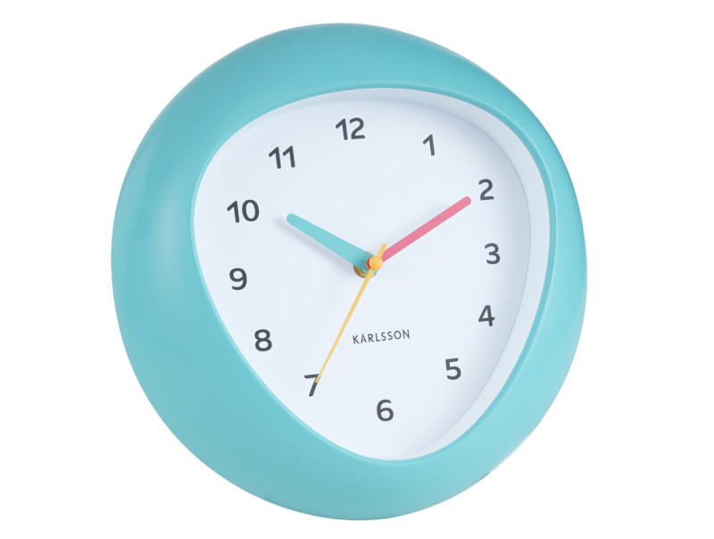 Wall Clock Funky Vibes KA6049BL Turquoise blue