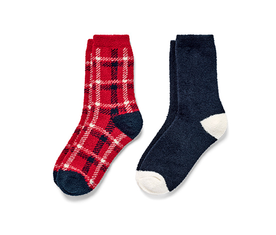 2 Paar Kuschelsocken