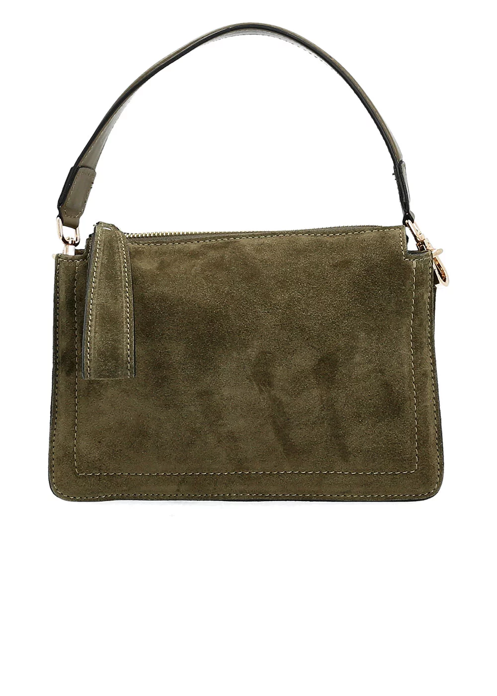 PETIT SAC LOUISE VELOURS KAKI