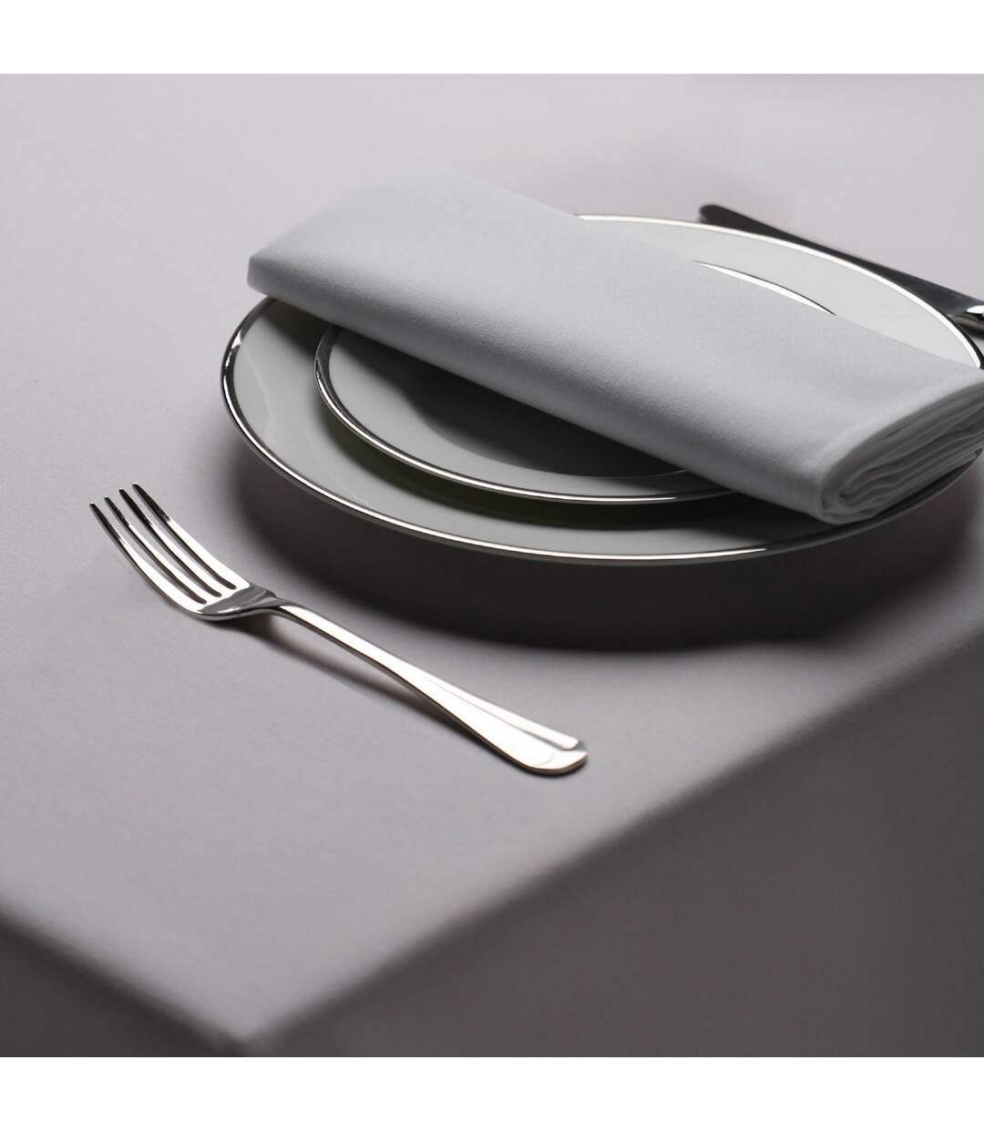 Belledorm - Serviettes de table AMALFI (Gris) (Taille unique) - UTBM174