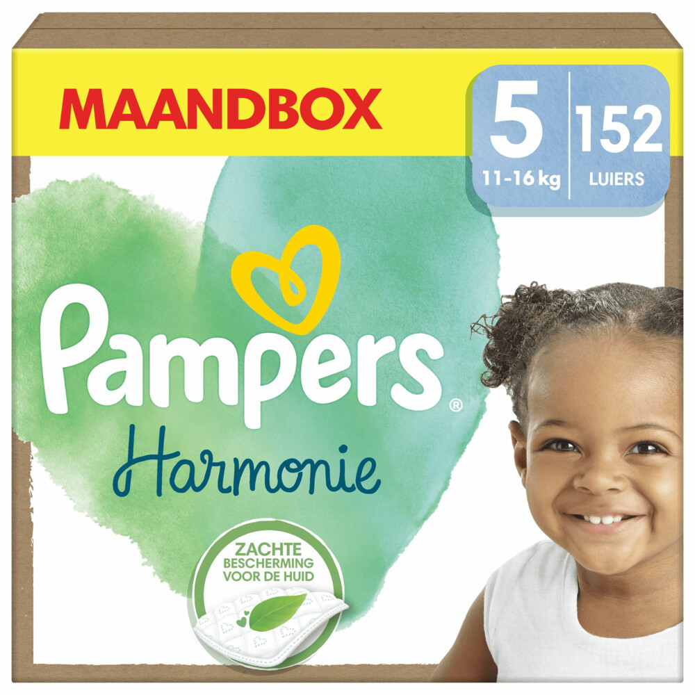 Pampers Harmonie Luiers Maat 5 (11-16 kg)152 stuks