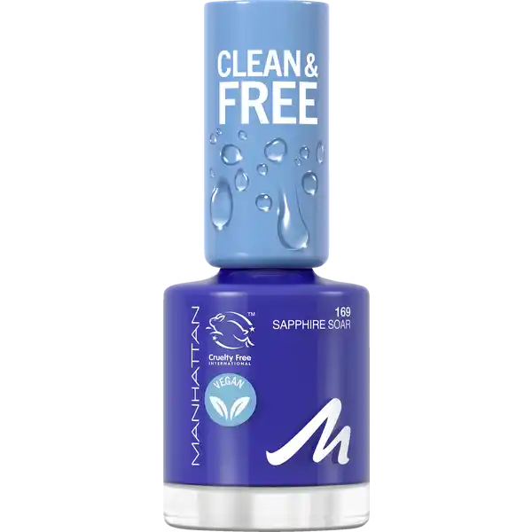 Clean & Free Nail Polish 169 Sapphire Soar