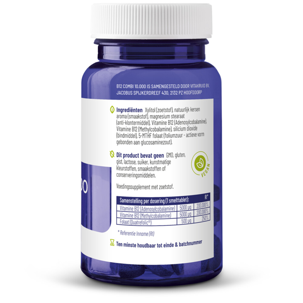 Vitakruid B12 Combi 10.000 60 tabletten