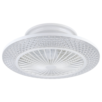 Eglo plafondventilator Malinska met lamp 38W wit