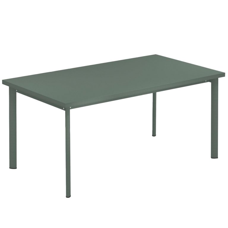 Emu Star tuintafel rechthoek dark green 160x90