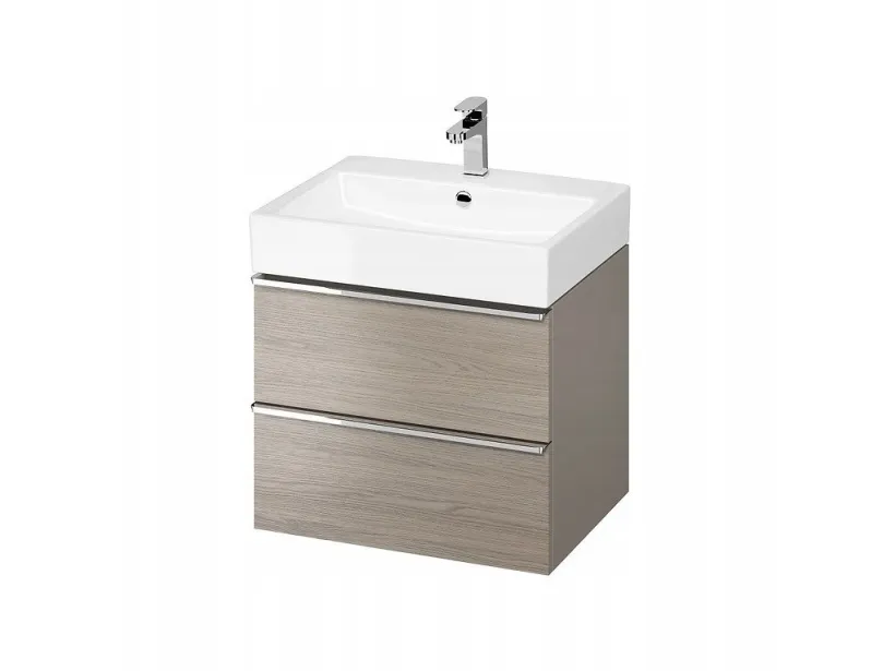 Cersanit S522-020 SZAFKA PODUMWALKOWA VIRGO 60 SZARA UCHW CHROM ZMONT // CER.VIRGO-60-SZARA-UCH-CH