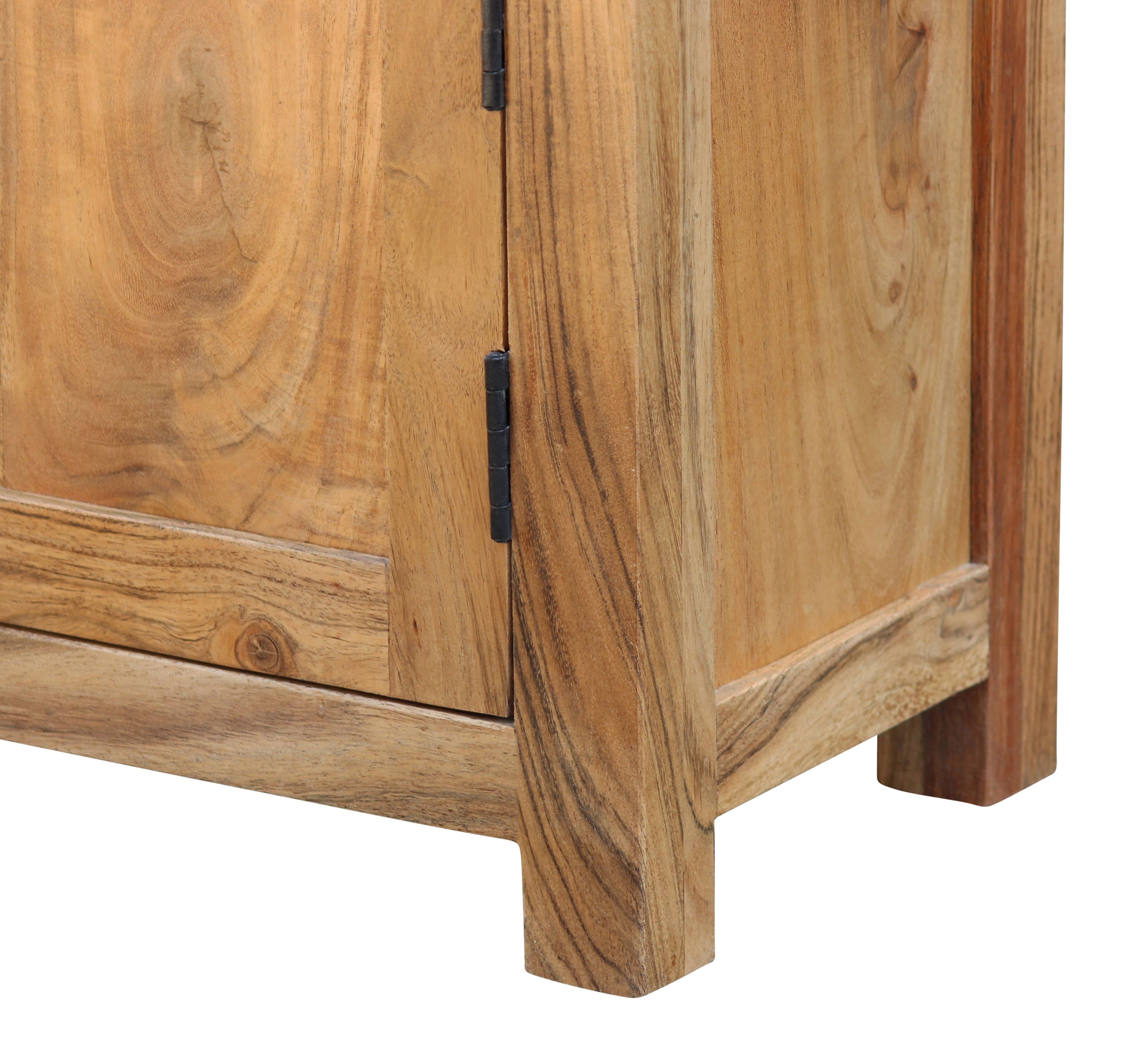 Kommode Holz Vintage PEDRO 75 x 65 cm