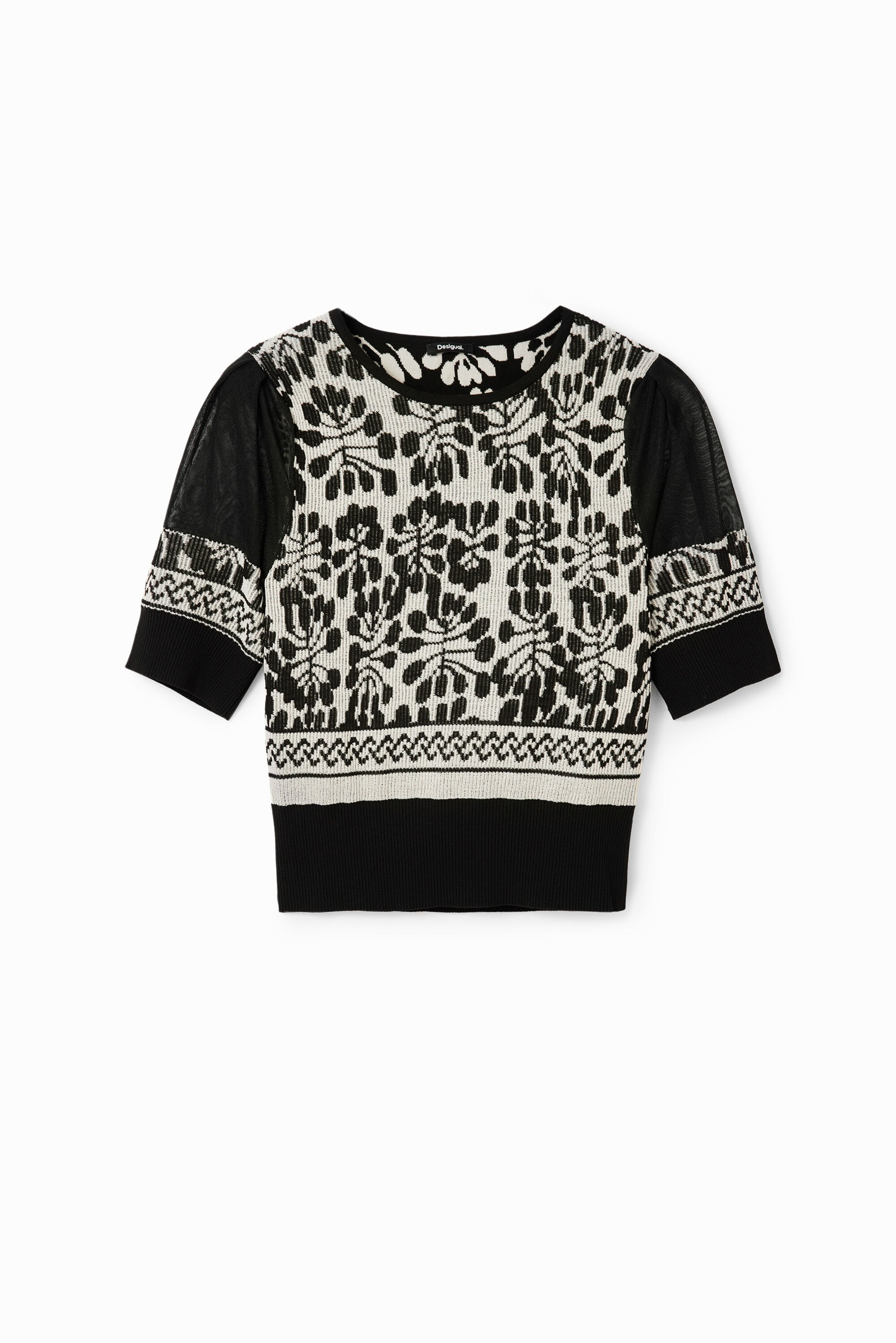 Camiseta de malha tamanho M Christian Lacroix