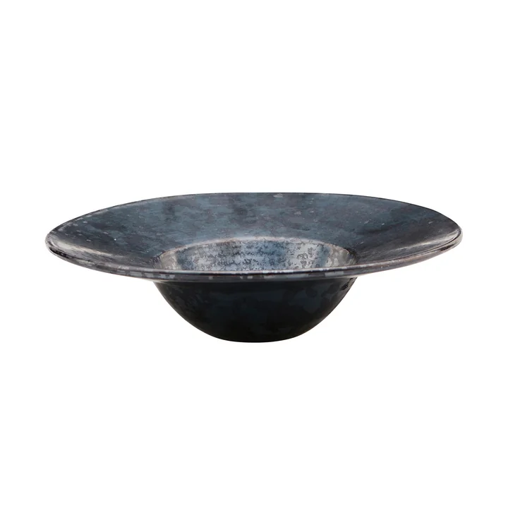 House Doctor - Pion Pastateller, Ø 25 cm, schwarz / braun