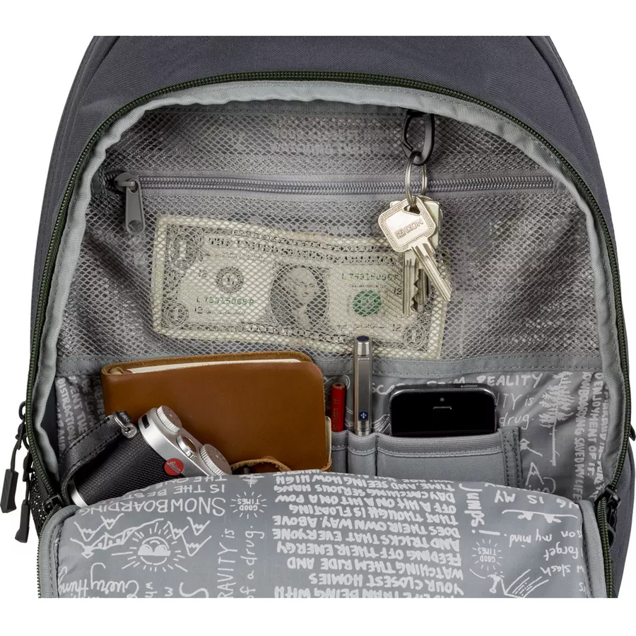 Nitro Stash - Laptoprucksack 49 cm 15 True Black