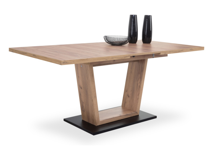 Esstisch Rolf Weber NIDEGGEN 120(160)x80cm struktureiche terra