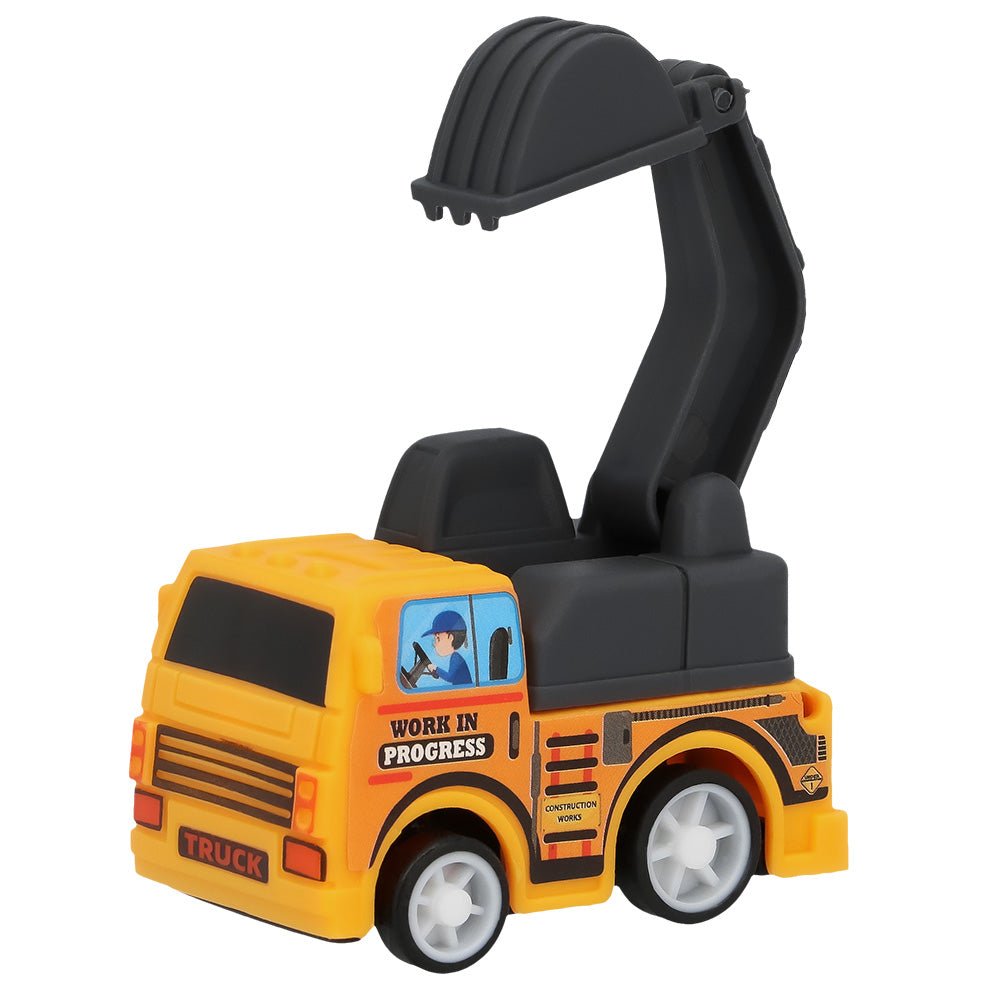 Bouw Uitdeelcadeautjes Terugtrek Auto'S 5,5cm 4st
