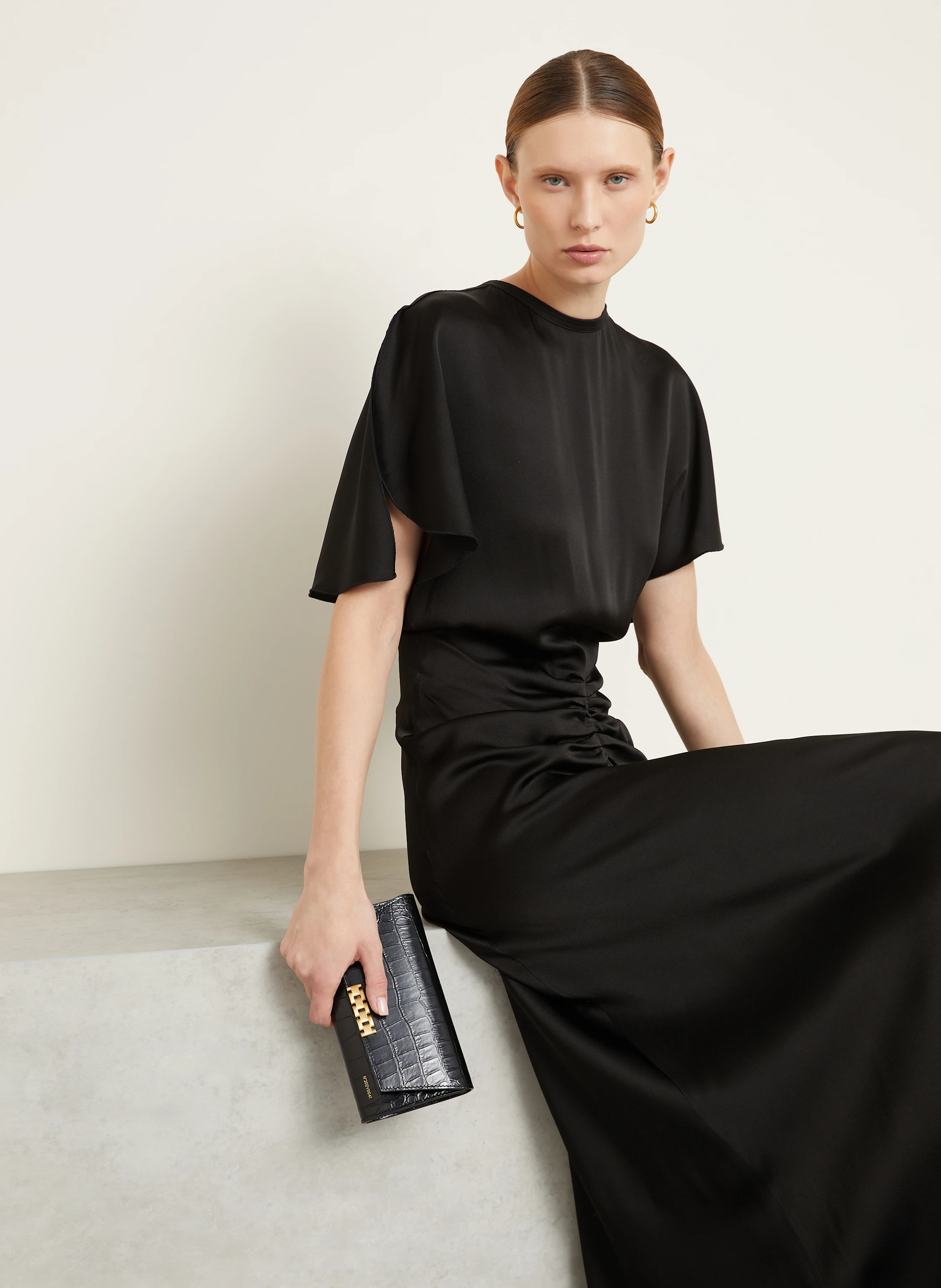 VICTORIA BECKHAM Cocktailkleid aus Satin