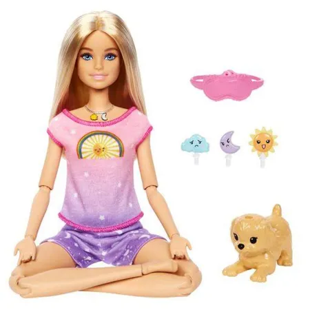 Barbie Wellness Meditations Puppe (blond) und Spielset