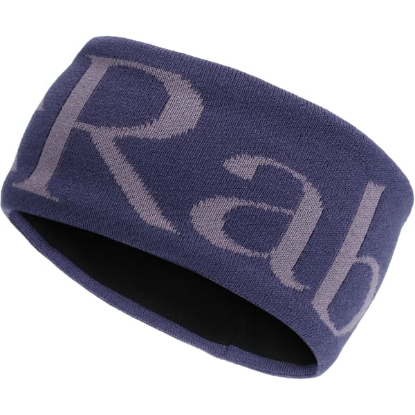 Bonnet Bandeau ski de randonnée RAB KNITTED LOGO HEADBAND PATRIOT BLUE