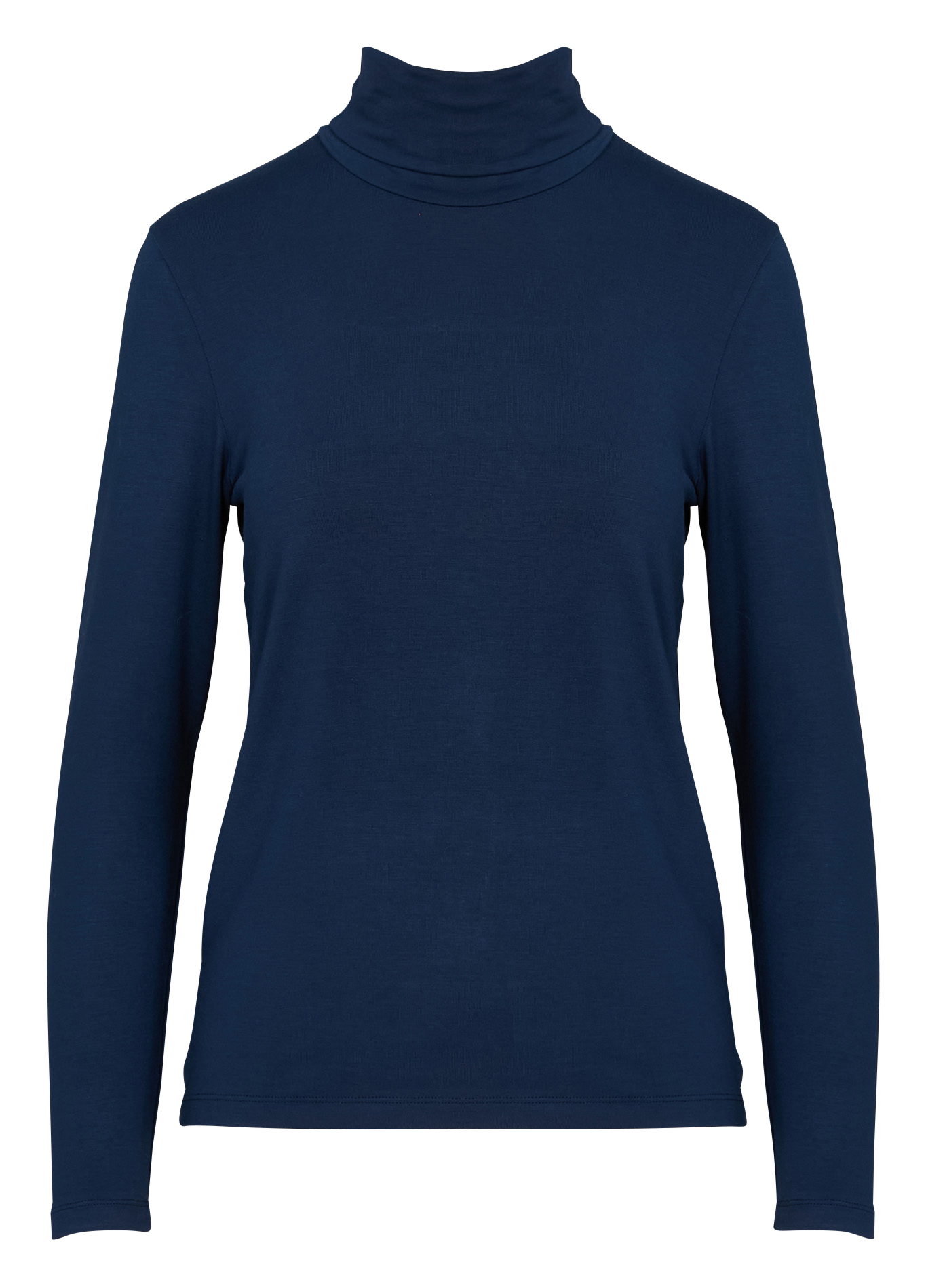 ELWIRE - Sous-pull col roulé droit | Bleu