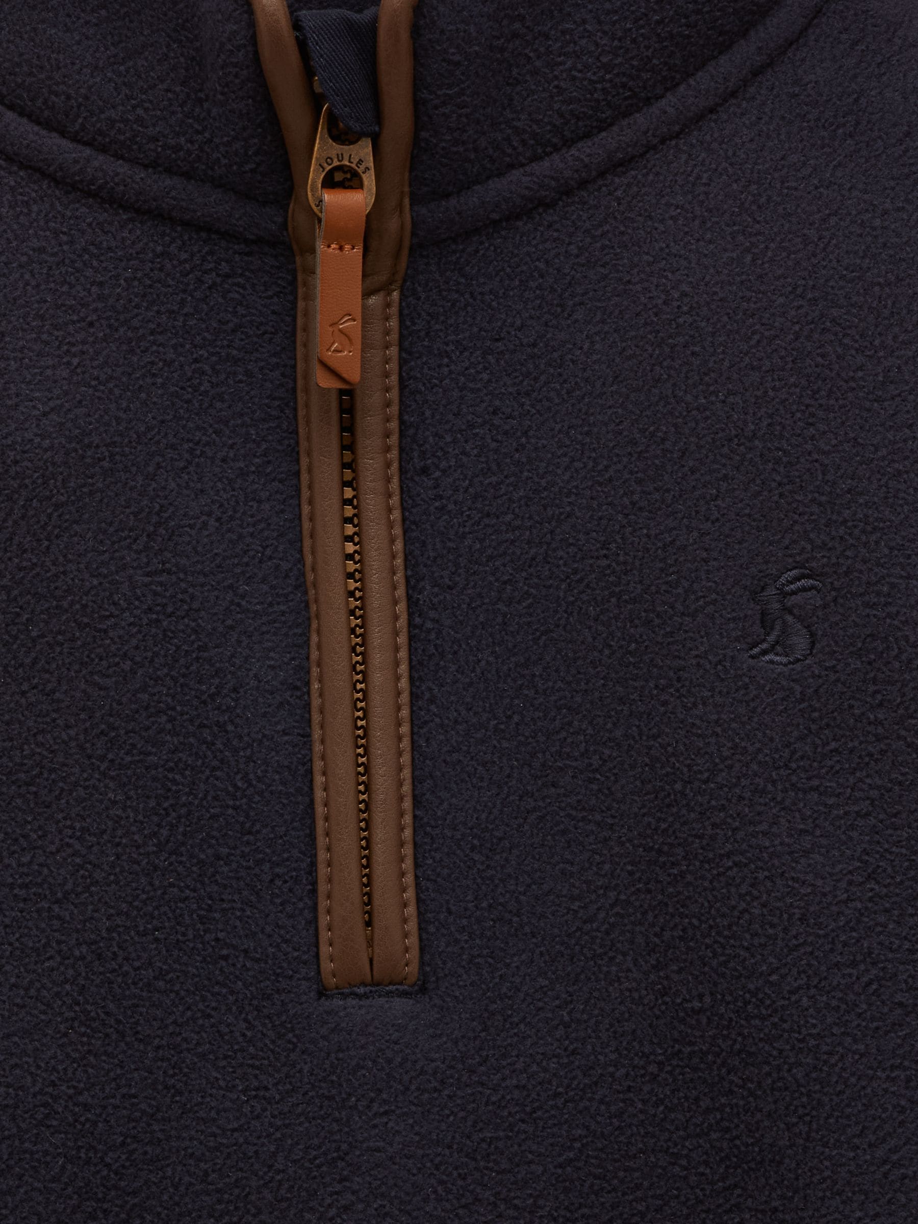 Joules Kids' Heritage fleece met kwartrits