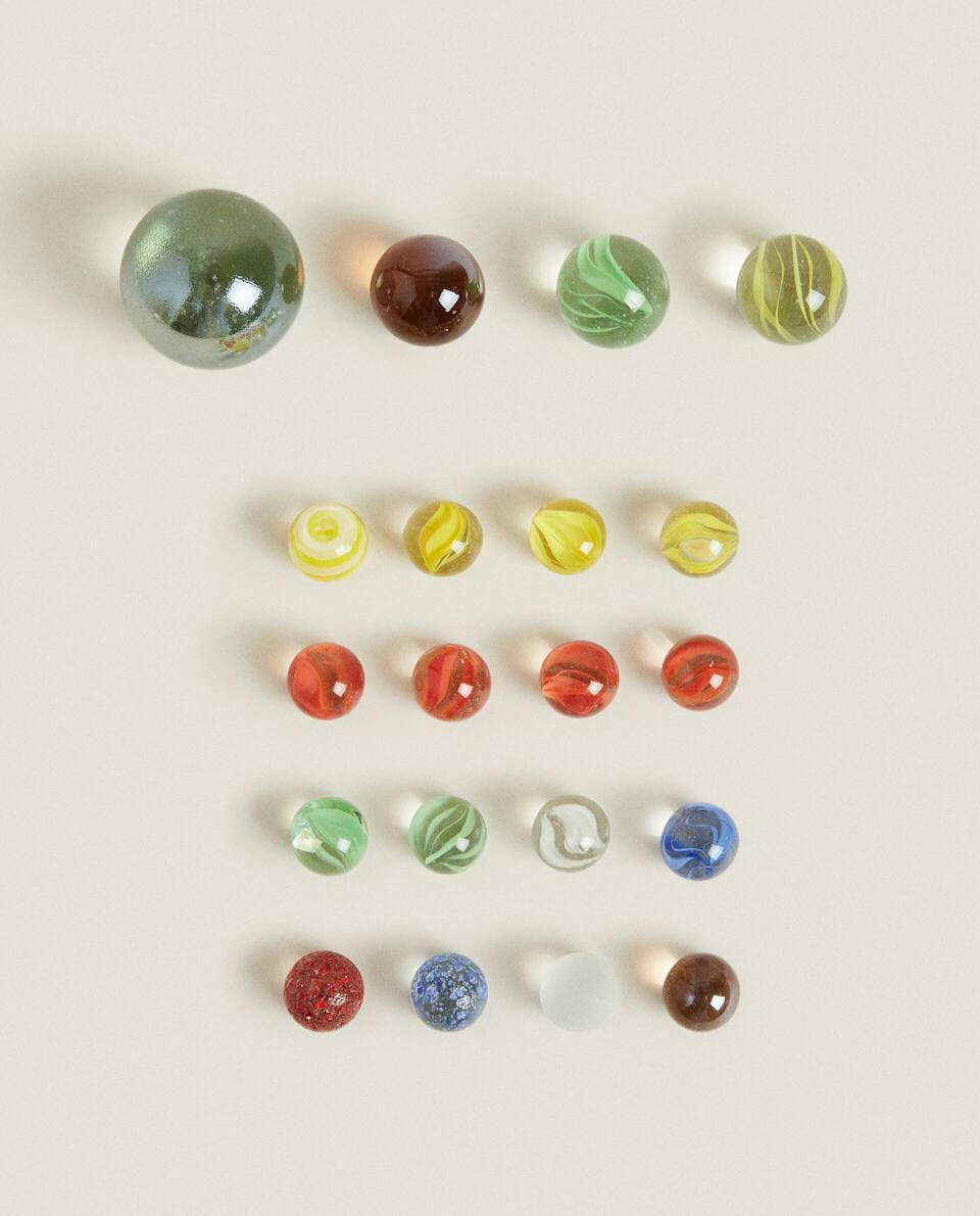 BOLINHAS DE GUDE DE BRINQUEDO (PACOTE COM 20)