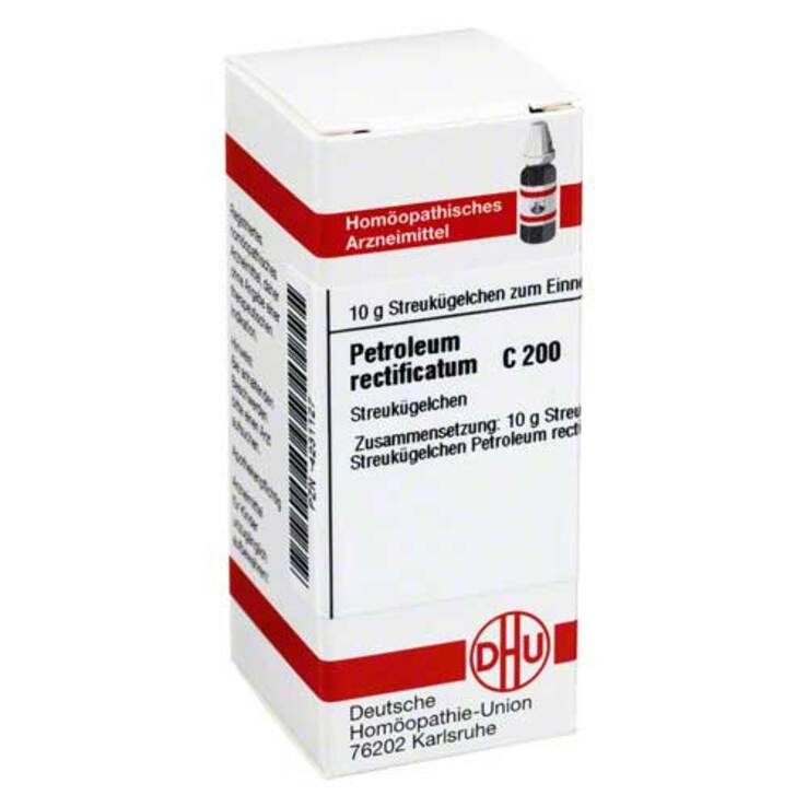 DHU Petroleum rectificatum C 200 Globuli, 10 g