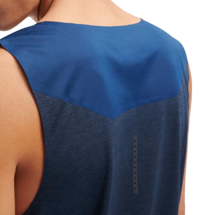 On Herre Singletter Tank Top Blå