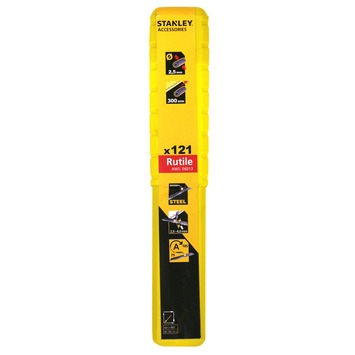 Stanley laselektroden rutile 2,5x300mm 121 stuks