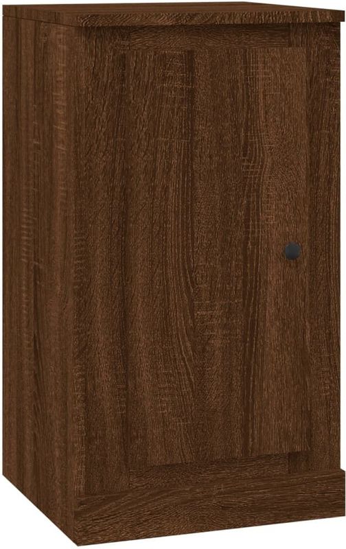 vidaXL Dressoir - Bruin - Bewerkt Hout