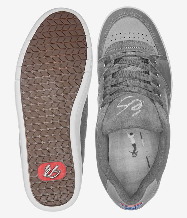 éS Accel x Go Skateboarding Day Schuh (grey)