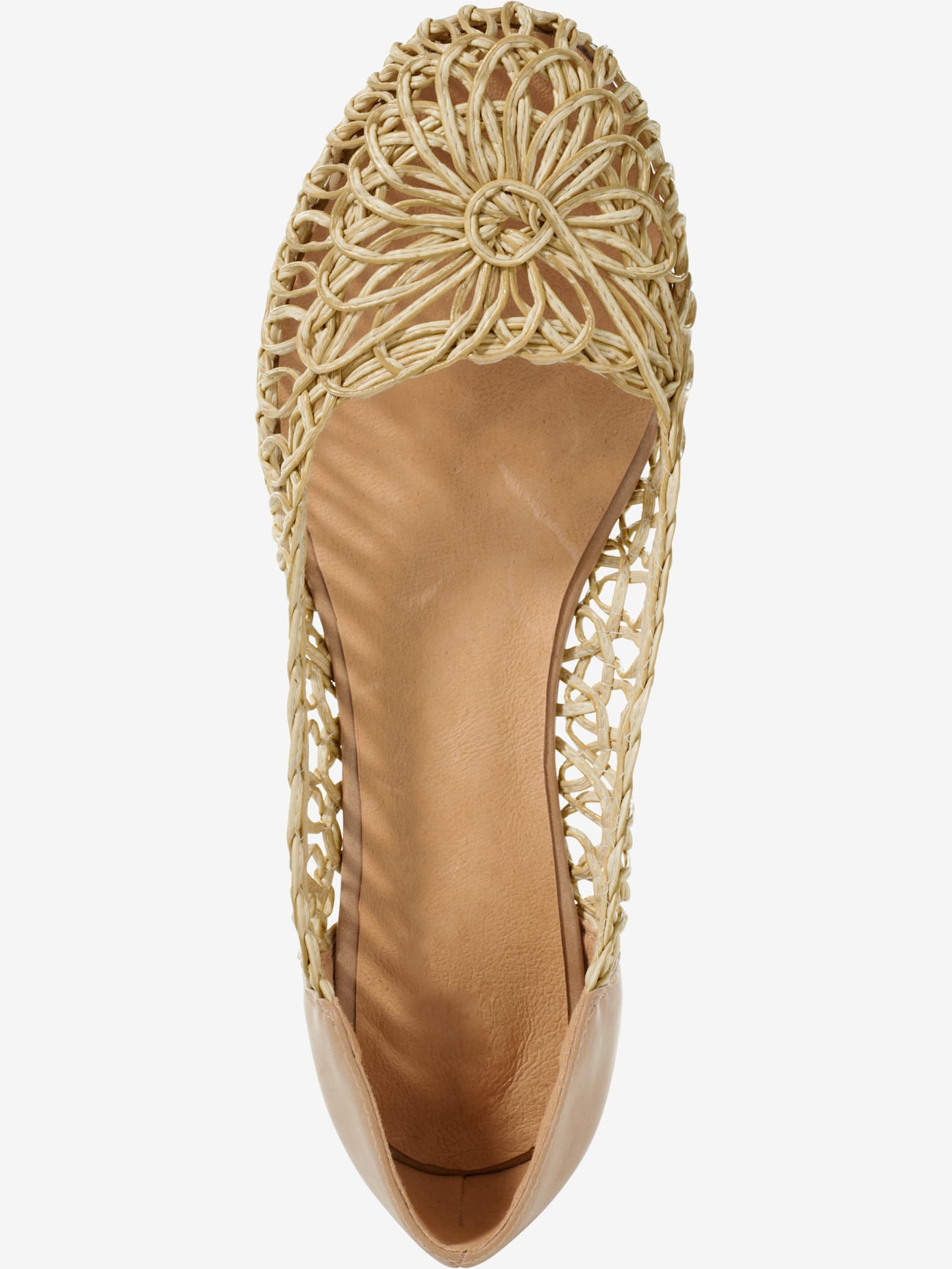 Ballerines imitation cuir mode