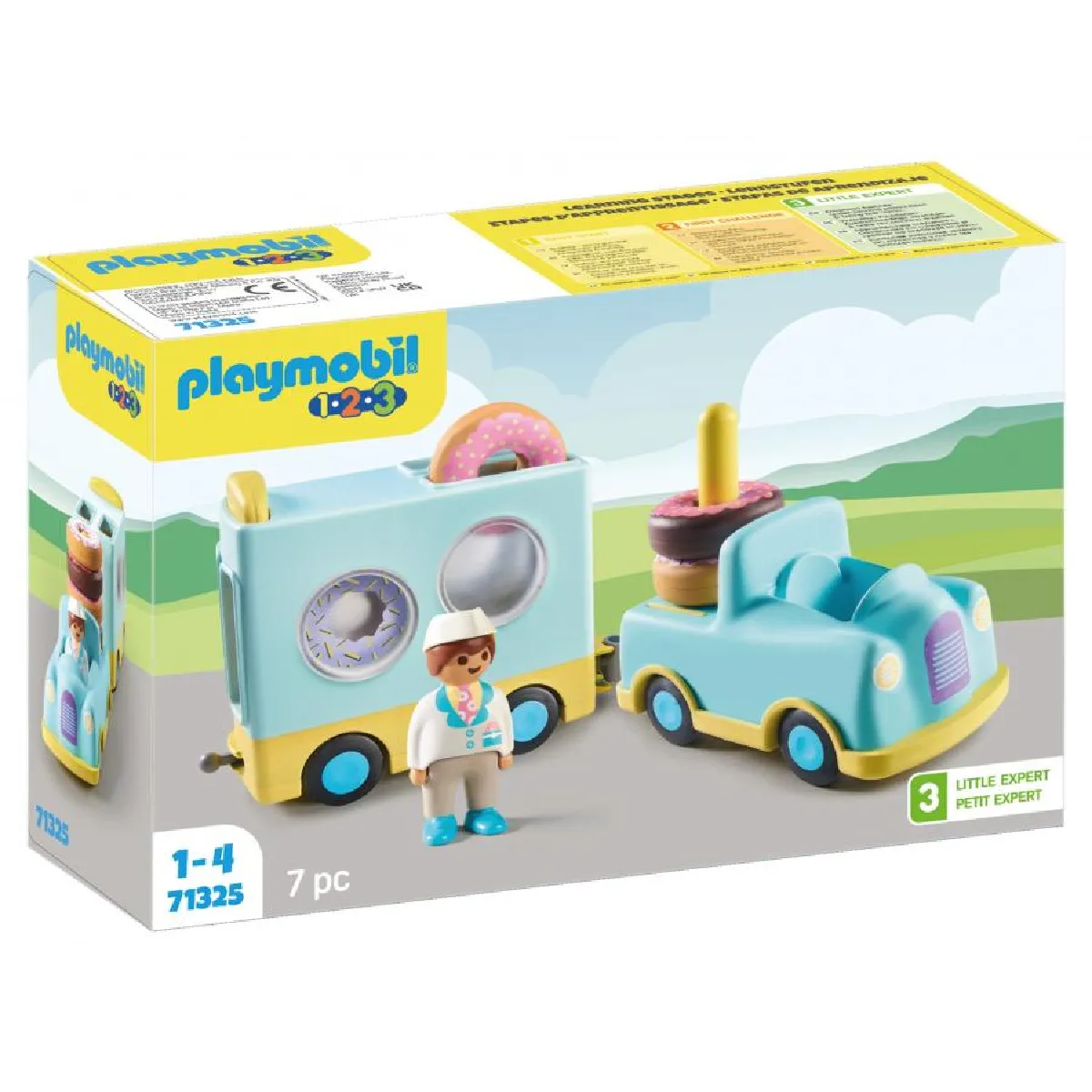 Playmobil® PLaymobil 71325 Camion de donuts 1.2.3