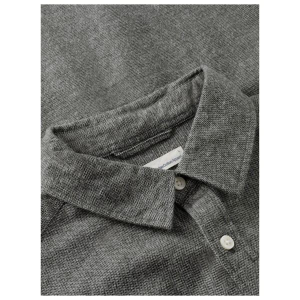 KnowledgeCotton Apparel - Zig-Zag Twill Structure Shirt - Chemise