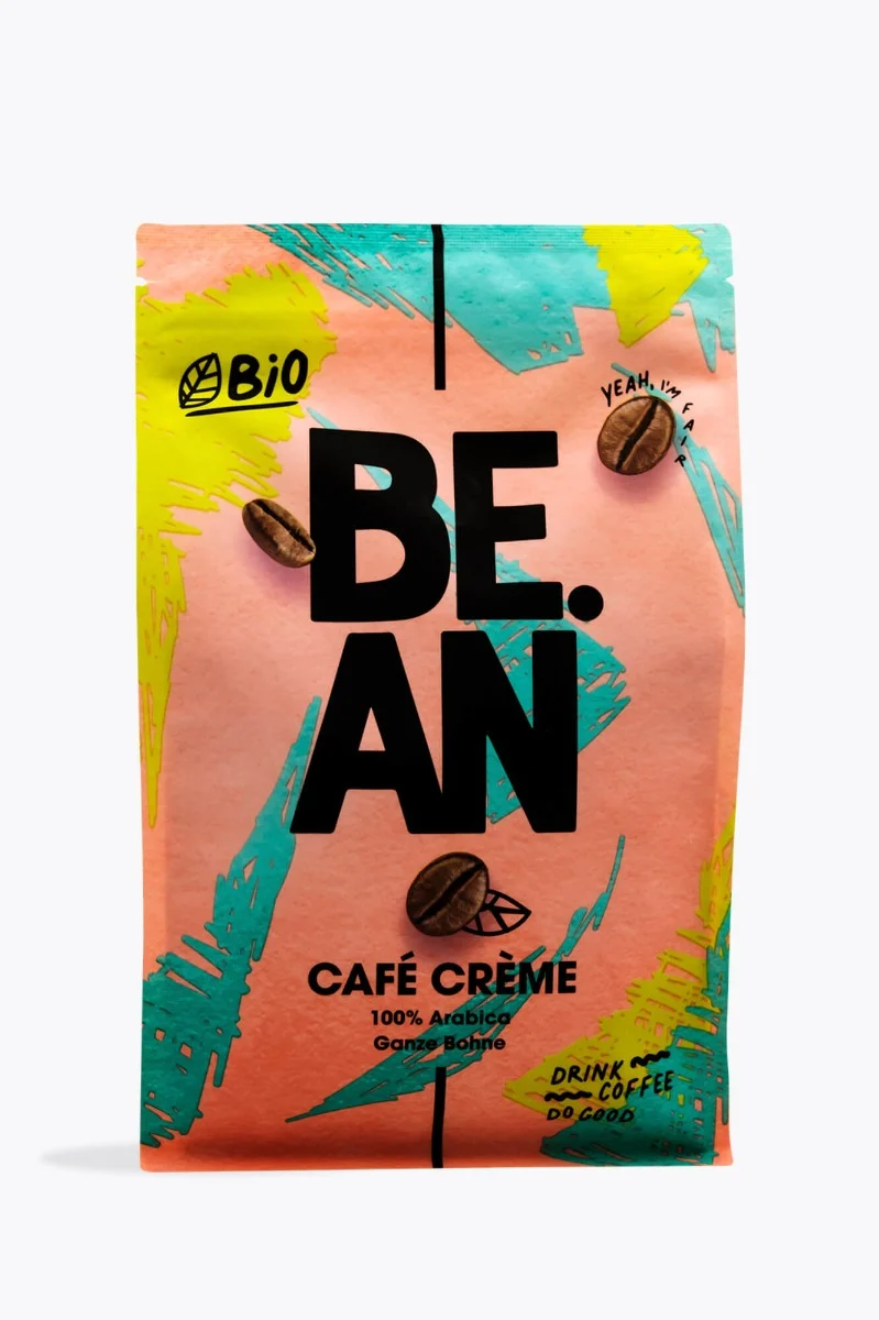 BE.AN Café Crème Bio 750g