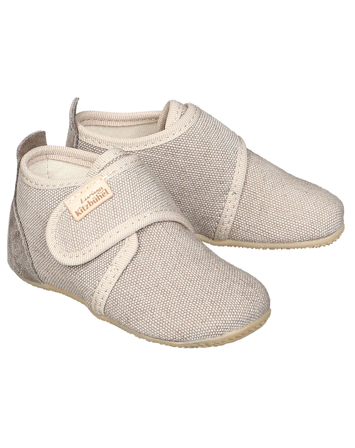 Klett-Hausschuhe JUTE in linen