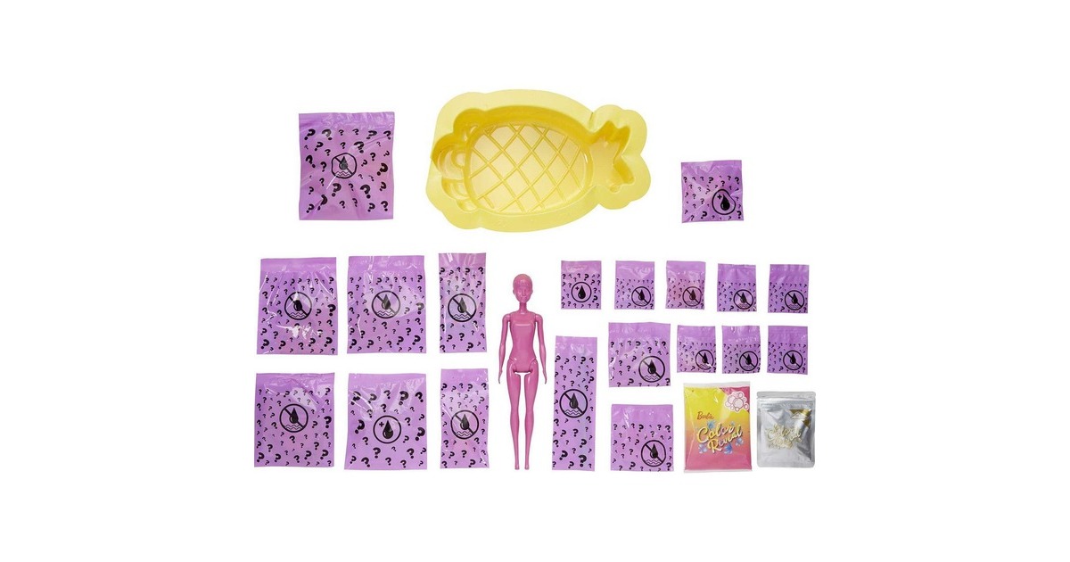 BarbieColor Reveal - Schuim Ananas Pop  (Wave 3)
