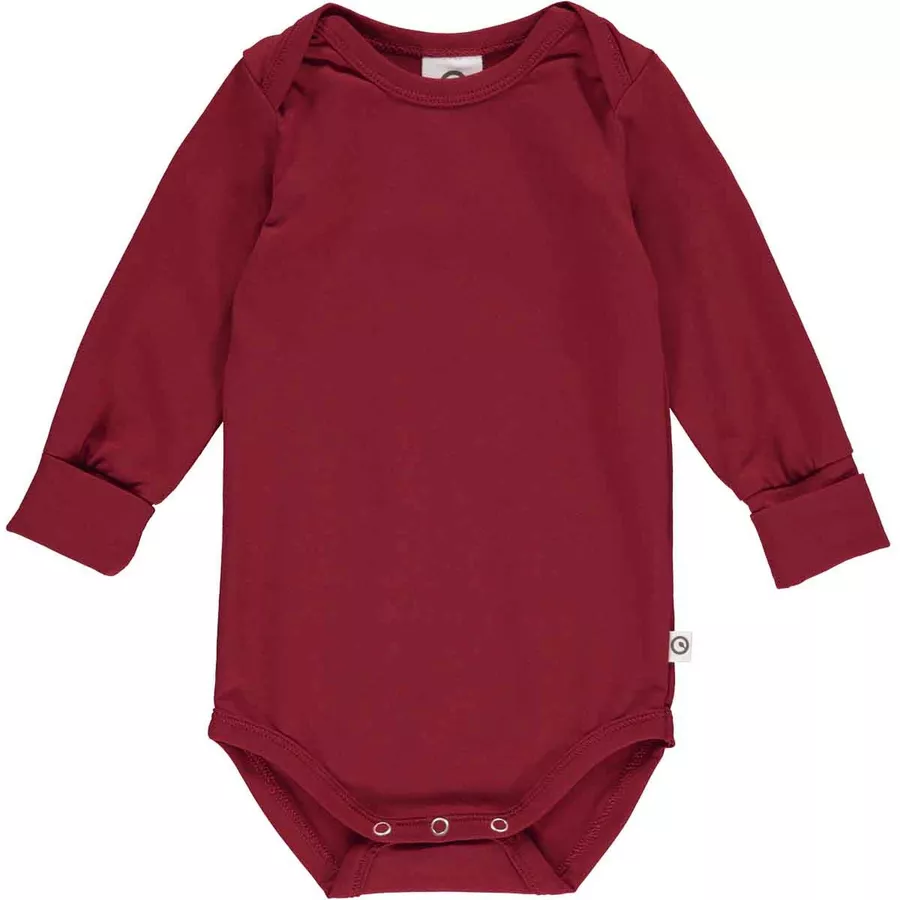 Müsli Langarmbody Berryred