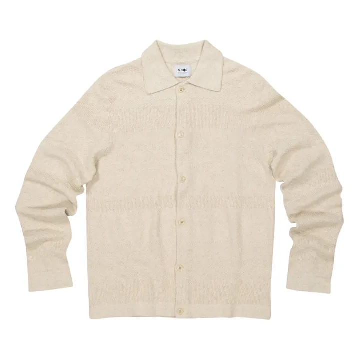 NN. 07 Veste Troy 6575 Coton et Lin | Naturel