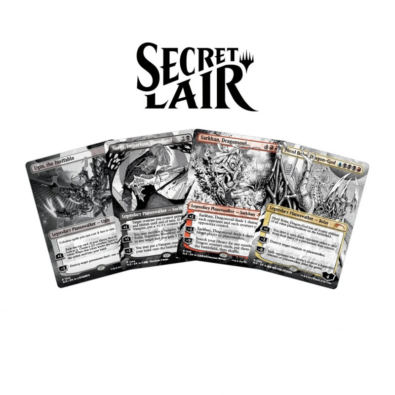 Magic The Gathering - Secret Lair : More Borderless Planeswalkers