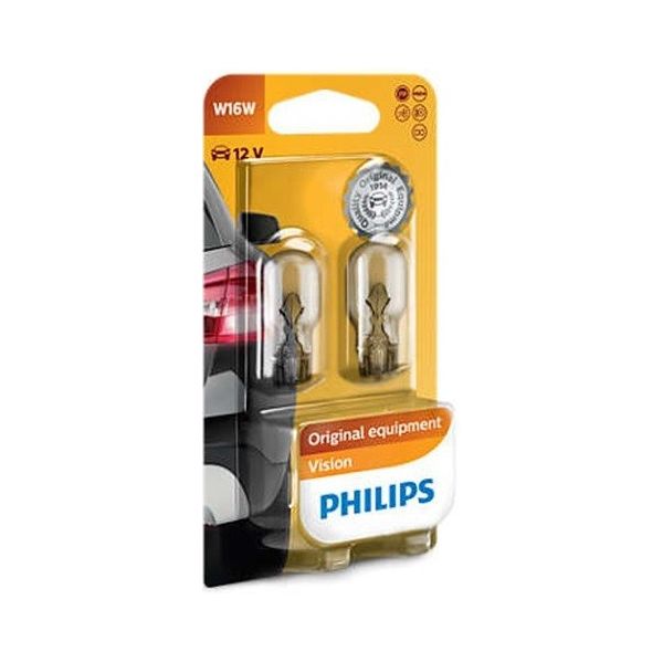 Philips W16W 12v 21W W2.1x9.5d 12067 x 2 un. 12067