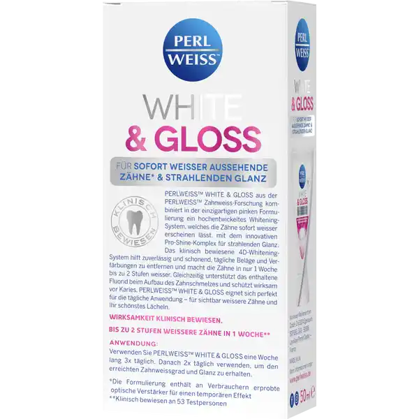 White & Gloss Zahncreme